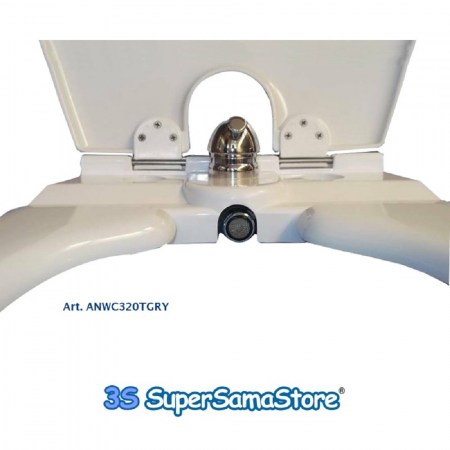 COPRIWATER con BIDET - Particolare del miscelatore art.320TGRY